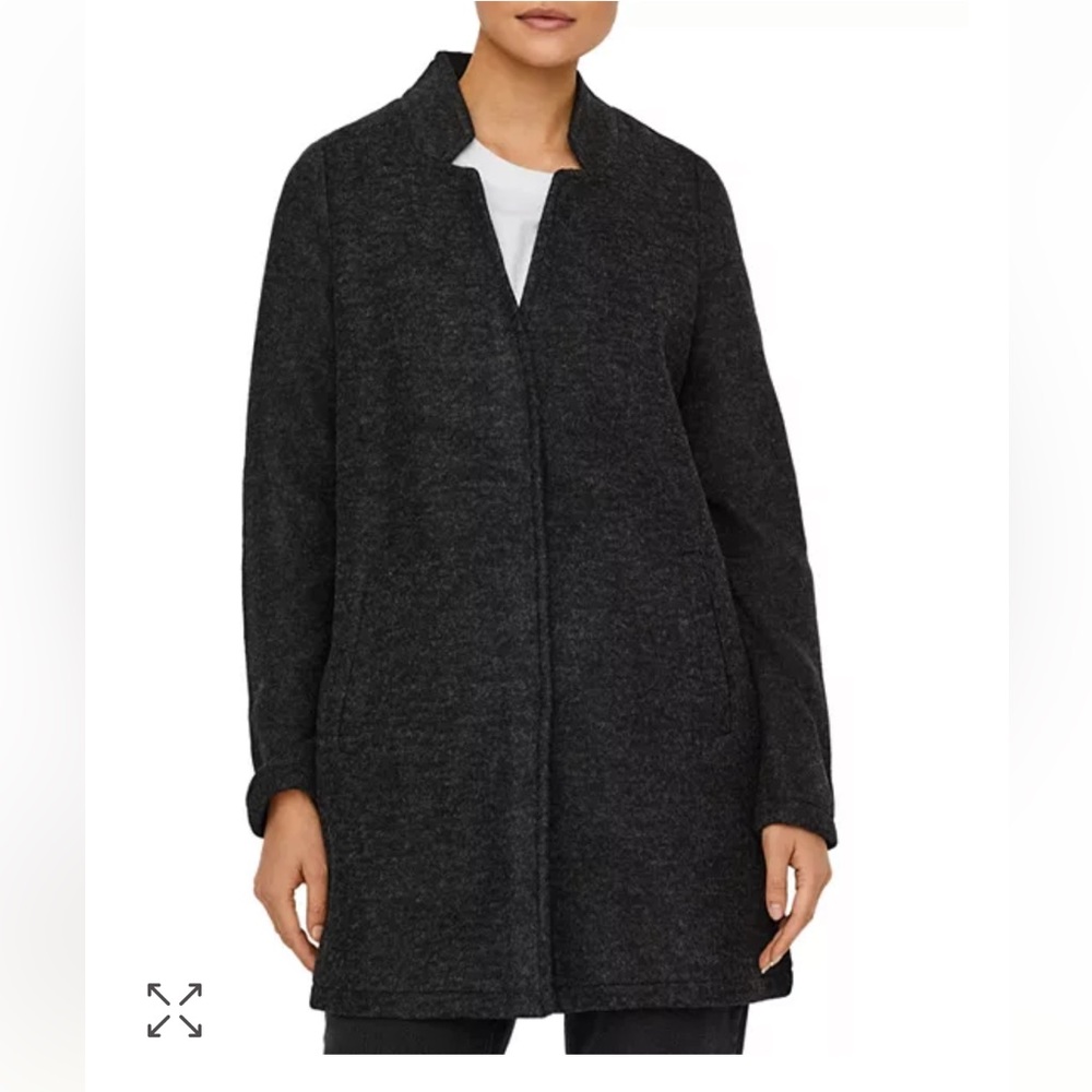 NWT Vero Moda Katrine Women's Brushed-Fleece Mid-Length Jacket